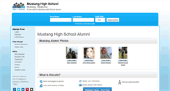 Desktop Screenshot of mustanghighschool.org