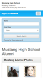 Mobile Screenshot of mustanghighschool.org