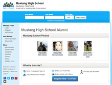 Tablet Screenshot of mustanghighschool.org